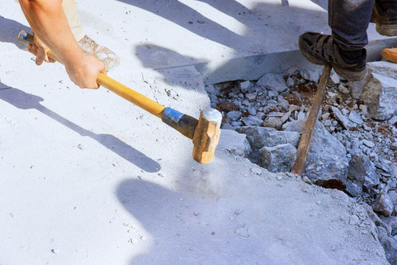 Concrete Pavement Demolition