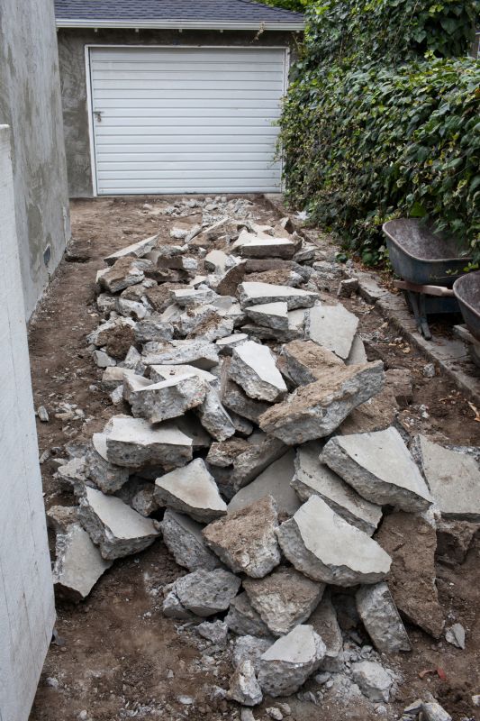 Concrete Pavement Demolition