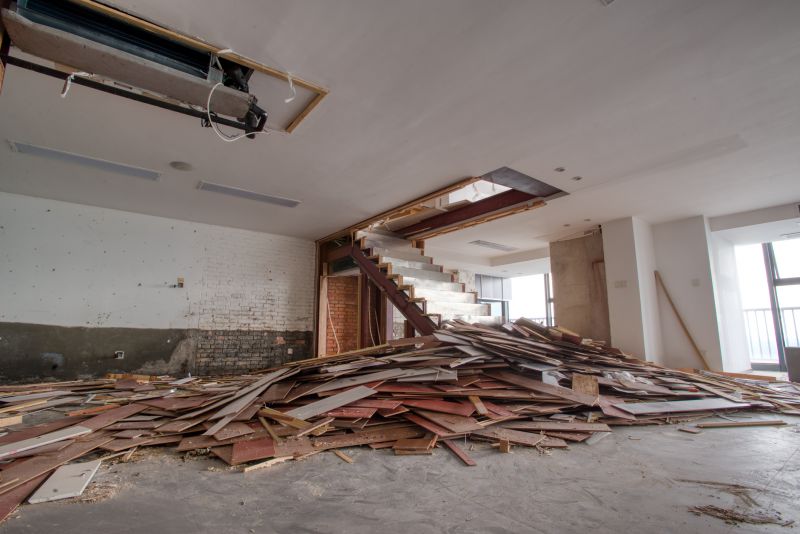 Hardwood Floor Demolition
